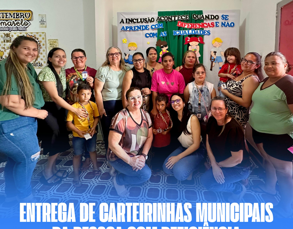 Hoje foi dia de entregar as Carteiras Municipais da Pessoa com Deficiência de Umbuzeiro!