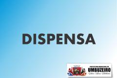 DISPENSA DE LICITAÇÃO Nº DV00004/2022