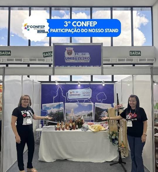 📍 CONFEP 2026 | Stand de Umbuzeiro-PB