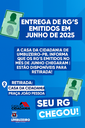 📢 ATENÇÃO, POPULAÇÃO DE UMBUZEIRO! Os RG’s emitidos no mês de junho de 2025 já chegaram e estão disponíveis para retirada! 📢 ATENÇÃO, POPULAÇÃO DE UMBUZEIRO! Os RG’s emitidos no mês de junho de 2025 já chegaram e estão disponíveis para retirada!