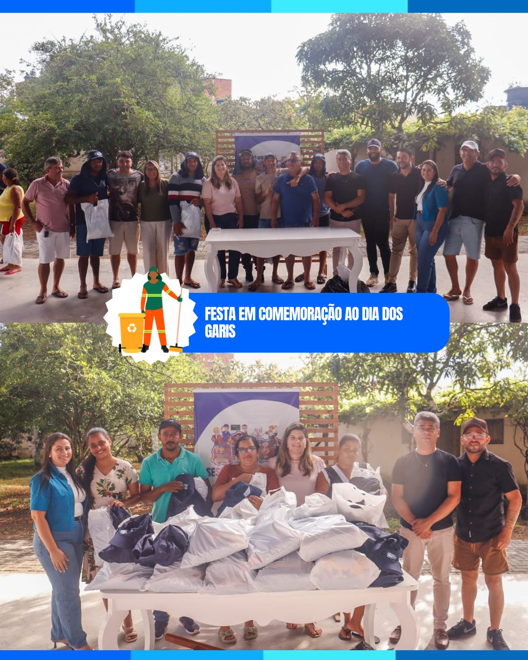 ✨FESTA EM COMEMORAÇÃO AO DIA DO GARI  ✨