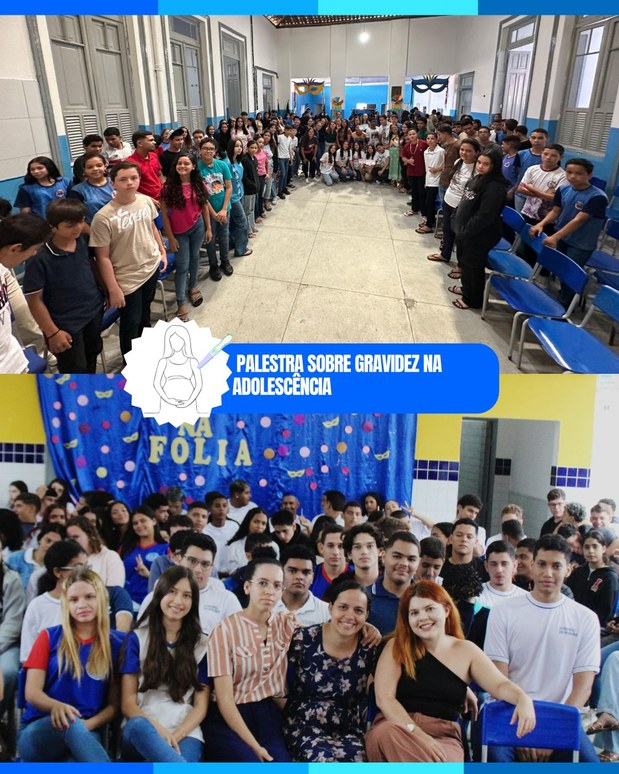 A Secretaria de Trabalho e Assistência Social, em parceria com a Coordenadoria da Juventude, realizou palestras educativas sobre gravidez na adolescência na Escola Coronel Antônio Pessoa e na ECIT Presidente João Pessoa.