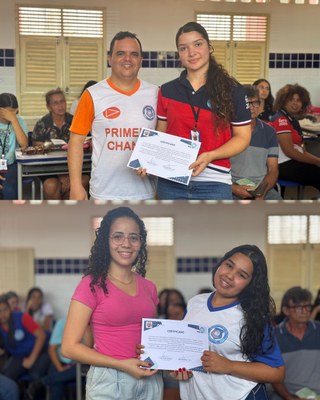 Entrega dos certificados da Oficina do Sal Minera 1