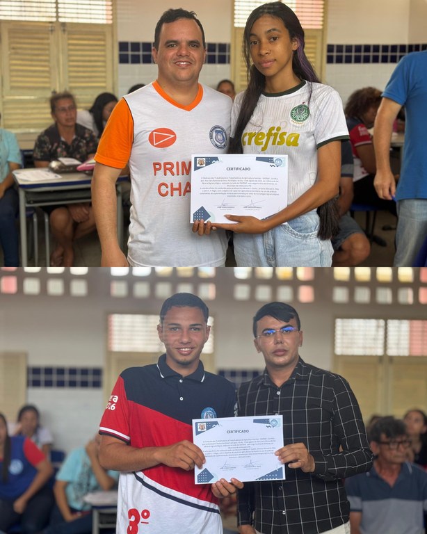 Entrega dos certificados da Oficina do Sal Minera 14