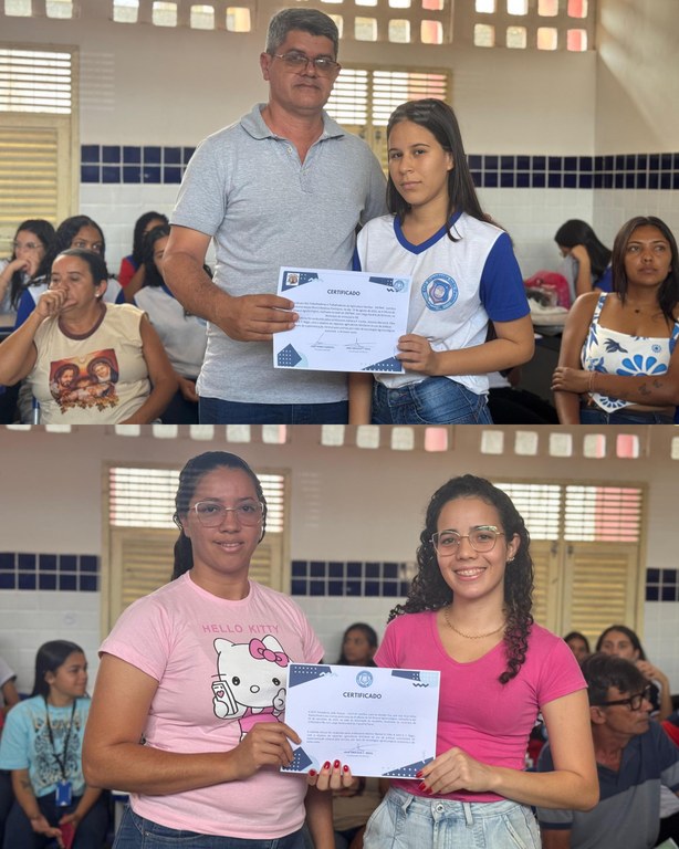 Entrega dos certificados da Oficina do Sal Minera 3