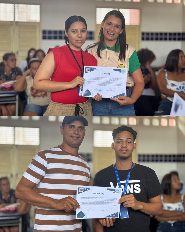Entrega dos certificados da Oficina do Sal Minera 9