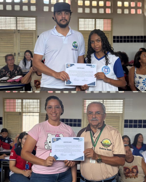 Entrega dos certificados da Oficina do Sal Minera 12