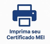Imprima sei Certificado MEI