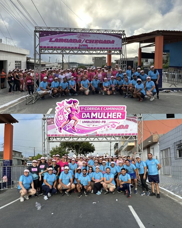 Prefeitura de Umbuzeiro realiza 1ª Corrida e caminhada da Mulher