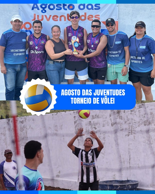 Agosto das Juventudes - União no Torneio de Vôlei