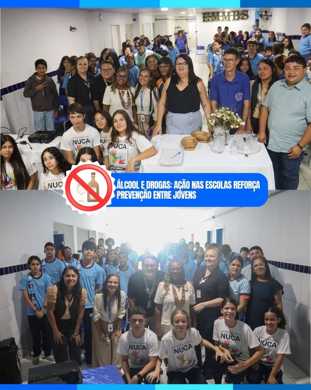 Prefeitura de Umbuzeiro promove Palestras em Alecrim e Mata Virgem sobre Álcool e Drogas na Adolescência 🚫🍻