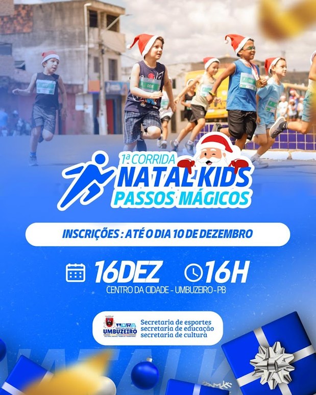 🎅✨ Corrida Kids Natalina 2025 ✨🎅