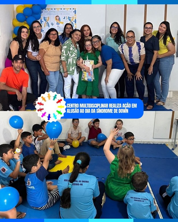 Centro Multidisciplinar realiza ação em alusão ao dia internacional da síndrome de down
