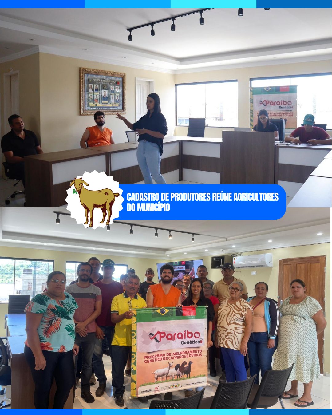 Prefeitura de Umbuzeiro adere ao Programa Paraíba Genética II.