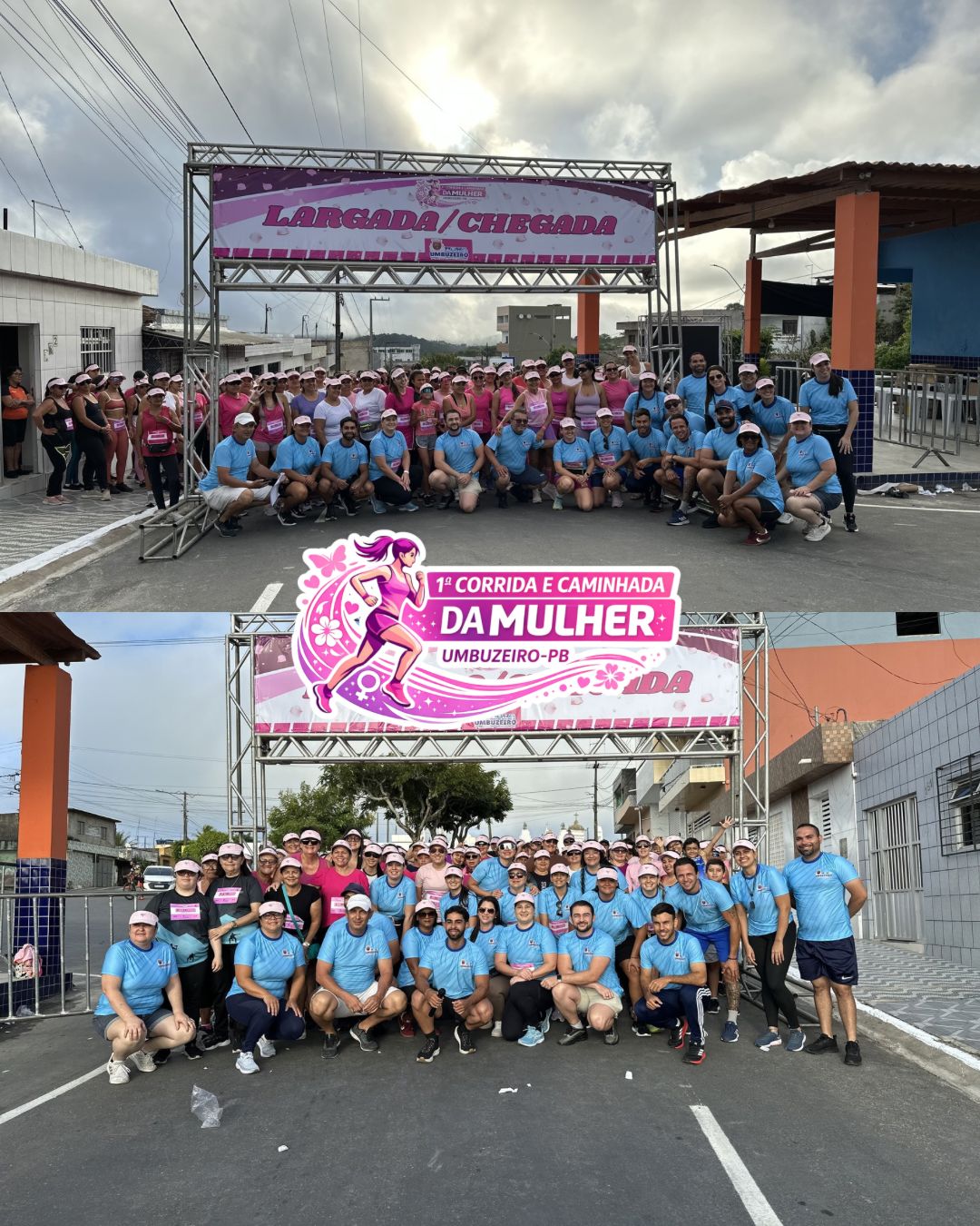 Prefeitura de Umbuzeiro realiza 1ª Corrida e caminhada da Mulher