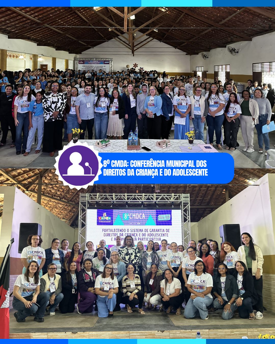 Prefeitura de Umbuzeiro realiza a 8ª Conferência Municipal dos Direitos da Criança e do Adolescente