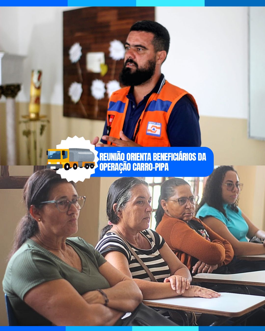 Reunião sobre esclarecimentos da Operação Carro-Pipa é realizada em Umbuzeiro