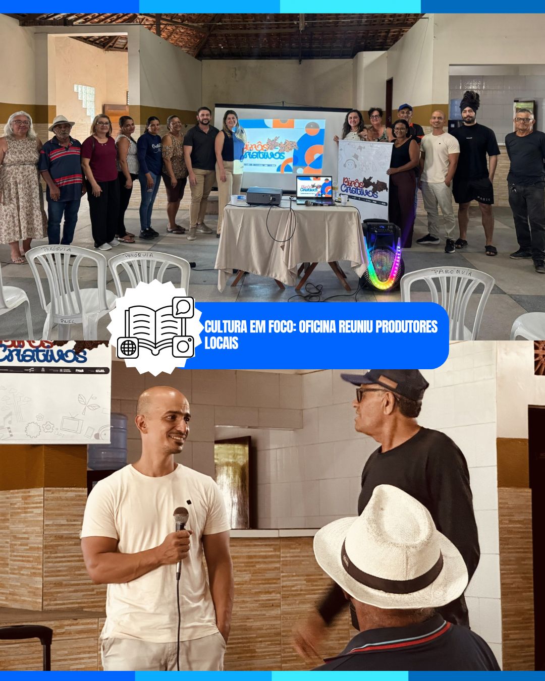 Secretaria de Cultura realiza oficina pra produtores culturais