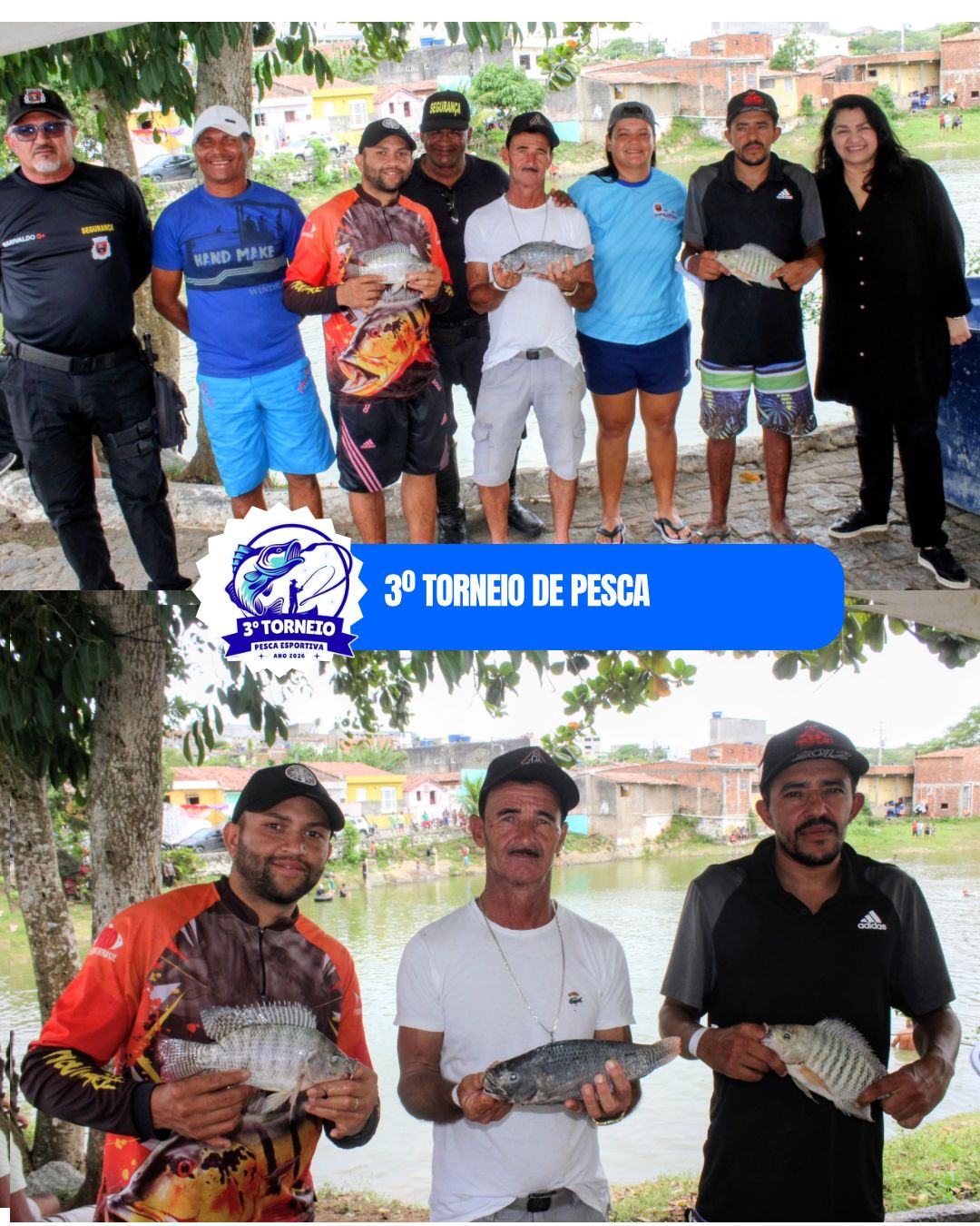Secretaria de Esportes Realiza 3° Torneio de Pesca