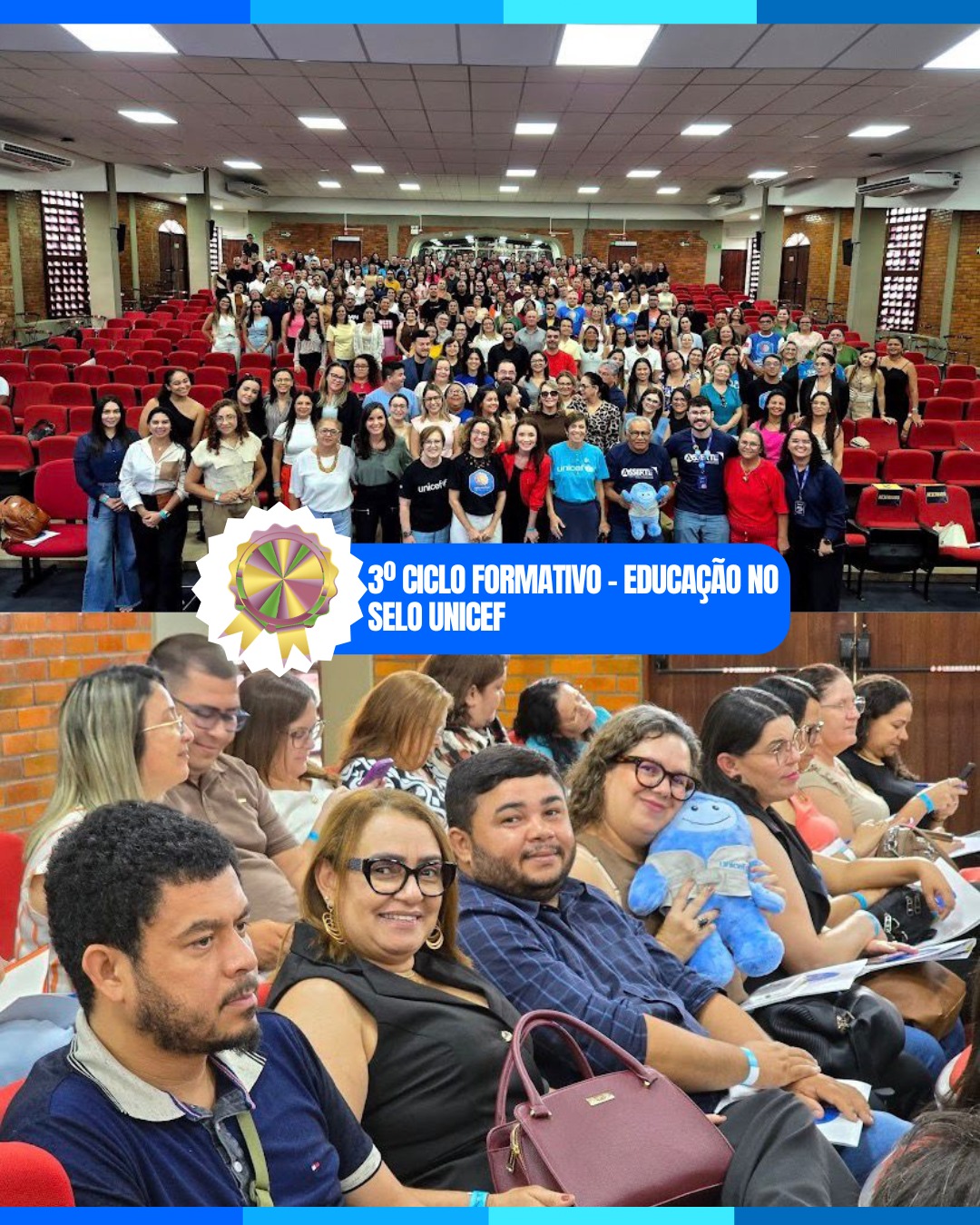 Selo UNICEF - 3º Ciclo de Formação em Educação