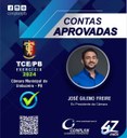 Tribunal de Contas do Estado da Paraíba aprova as contas da Câmara Municipal de Umbuzeiro, referente ao exercício de 2024 - 04/09/2025 Tribunal de Contas do Estado da Paraíba aprova as contas da Câmara Municipal de Umbuzeiro, referente ao exercício de 2024 - 04/09/2025