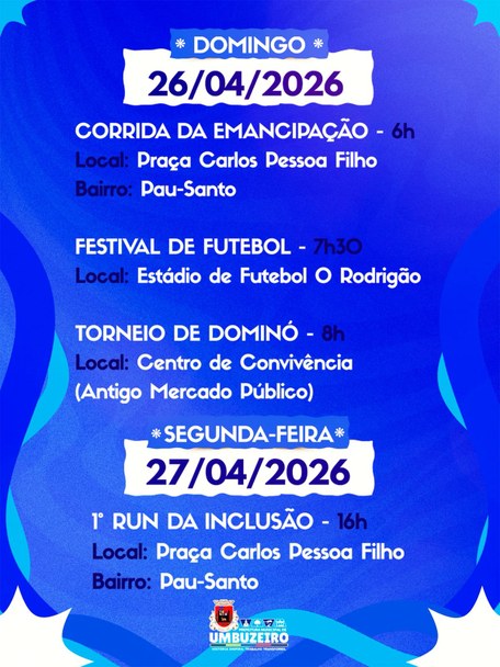 Umbuzeiro celebra 136 anos